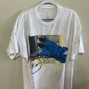 Cactus jack fragment tshirt white size XXL